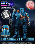 New Stock Ramen Toy 80C05C 1/12 Scale 80s Commander Antagonist Cyborg Male Warrior Full Set 6Inch Action Figure Doll Body Toy