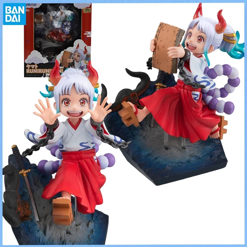 BANDAI MegaHouse GEM Genuine ONE PIECE YAMATO Run! Run! Run! 15th Crunchyroll Exclusive Action Figures Doll for Collectors