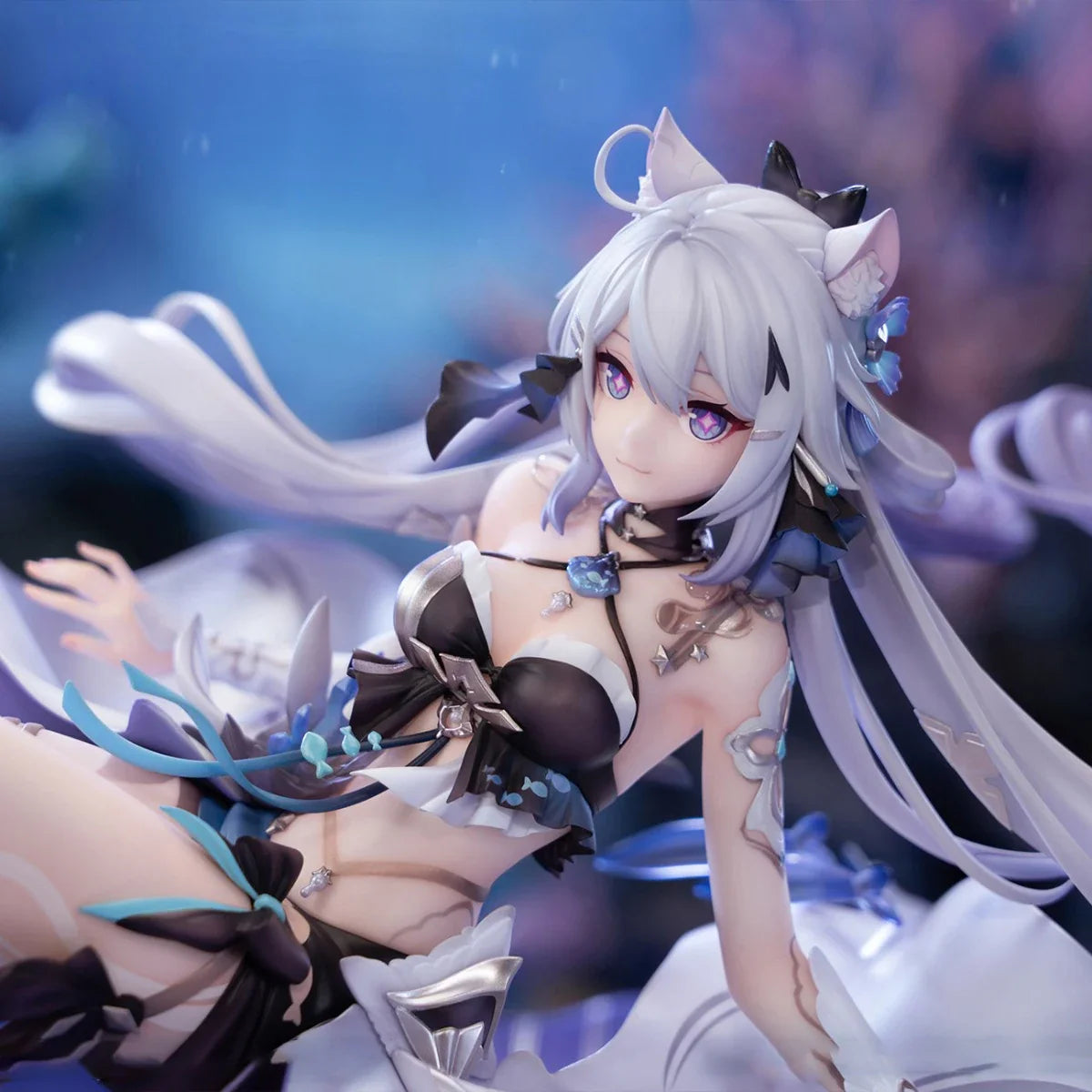 Original Genuine Myethos Prepainted Honkai Impact 3rd Kiana Kaslana Herrscher of Finality Moonlit Night Ver 1/7 Game Figure Gift