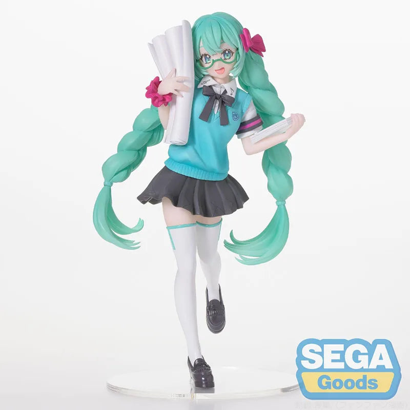 In Stock FuRyu SEGA TAiTO Hatsune Miku PVC Series Hatsune Miku Doll 14-18CM Anime Action Figures Model Collection Toy