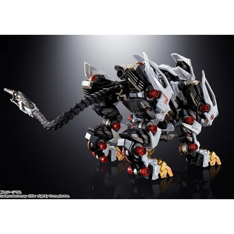 Bandai Original Chogokin Zoids RZ-041 Liger Zero Anime Action Figures Toys for Boys Christmas Gift Collectible Model Ornaments