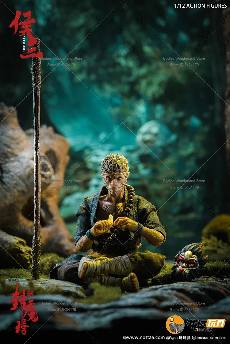 In Stock Nota 1/12 Scale Male Soldier Black Myth Wukong Anime Hou San Deluxe Edition 6Inch Action Figure Doll Collection
