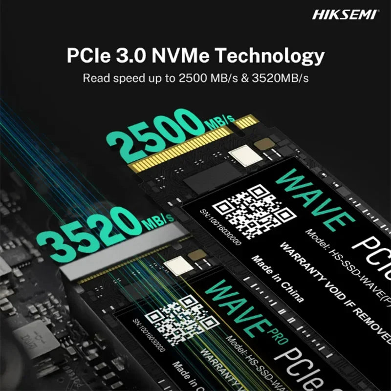 HIKSEMI M2 Nvme SSD 256GB 512GB 1tb PRO Internal Solid State Drive 2TB SSD Hard Disk PRO M.2 2280 for Games laptop