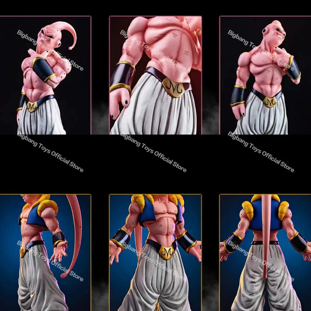 27cm Dragon Ball Z Action Figure Majin Buu Gotenks Buu Figure PVC Statue Collection Model Goku VS Toys Gifts