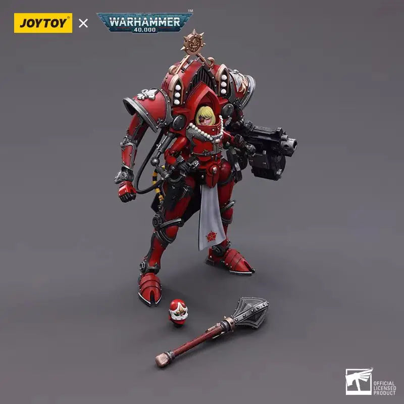 In Stock JOYTOY Warhammer 40k 1/18 Action Figures Anime 20.5cm Adepta Sororitas Paragon Warsuit Sister Merewal Collection