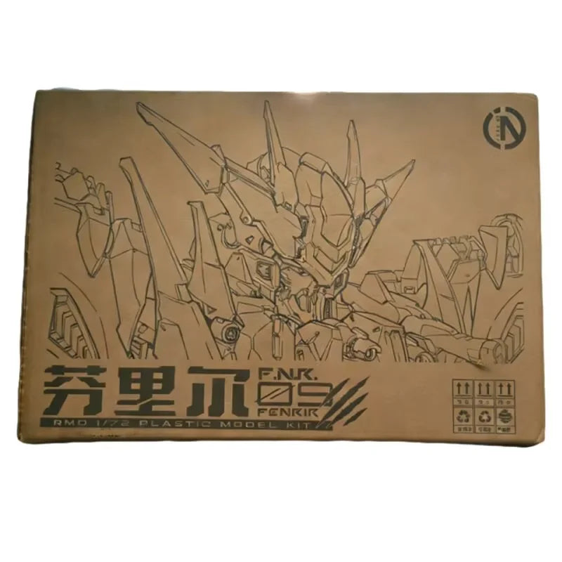 Echte In Era+ Rmd 1/72 Fenrir Infinite Dimensions Wolf King Barbatos Legierung Skelett Bausatz Plastikmodellbausatz Spielzeug Weihnachtsgeschenk