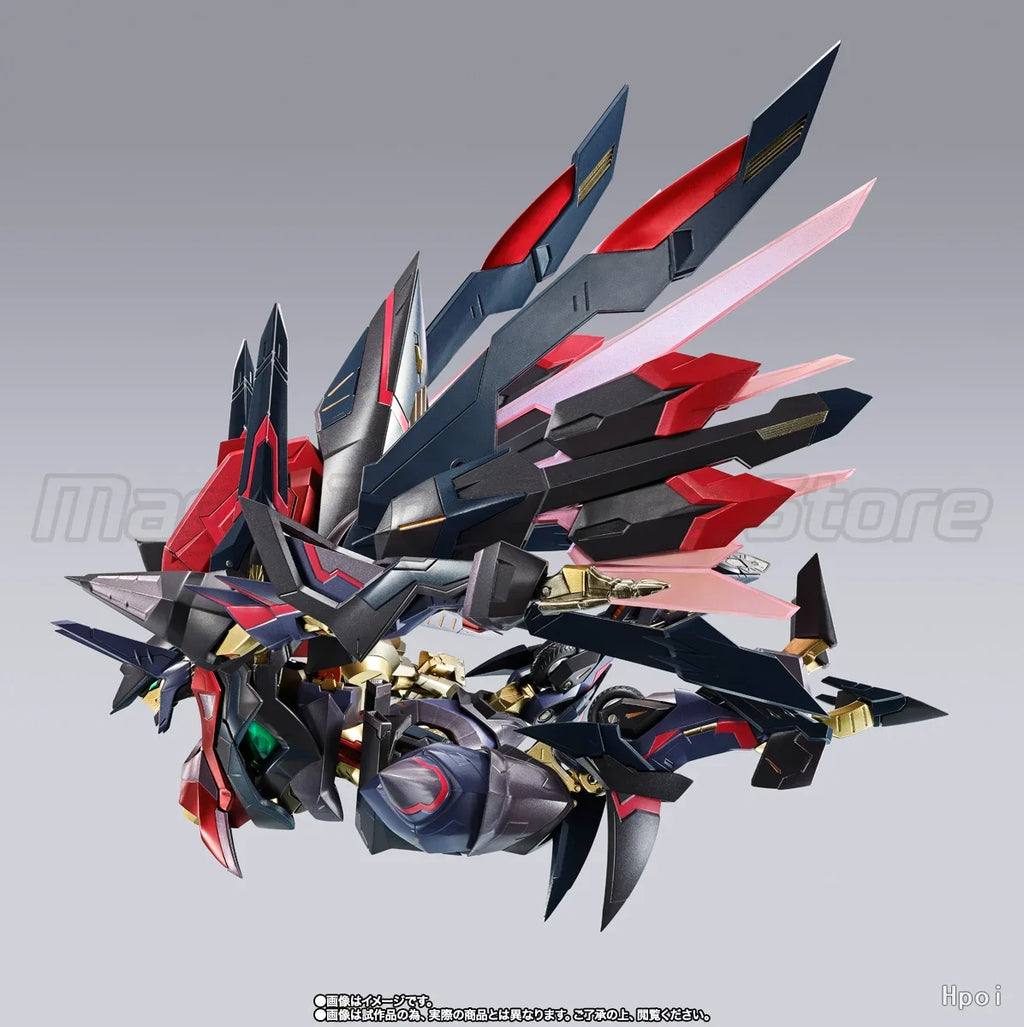 【MT】Original BANDAI SPIRITS METAL BUILD CODE GEASS Pure Almaria - PURE ELEMENTS GUREN - Finished Mecha Action Figure Model Toys