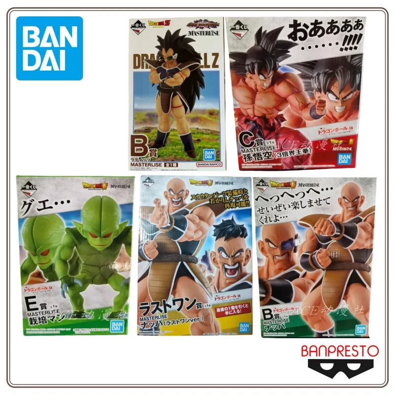 In Stock Official Bandai Spirits Dragon Ball Goku Vegeta Gohan Action Figure Anime Genuine Collectible Boxed Model Dolls Toy