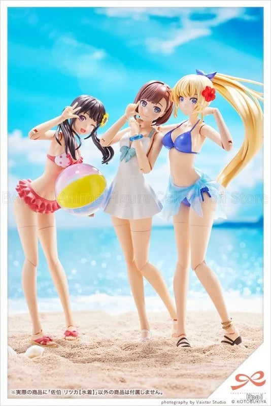 Hot Sale Original Kotobukiya JK021 SOUSAISHOJOTEOEN Ritsuka Saeki Swimsuit 1/10 Scale Full Action Plastic Model Kit
