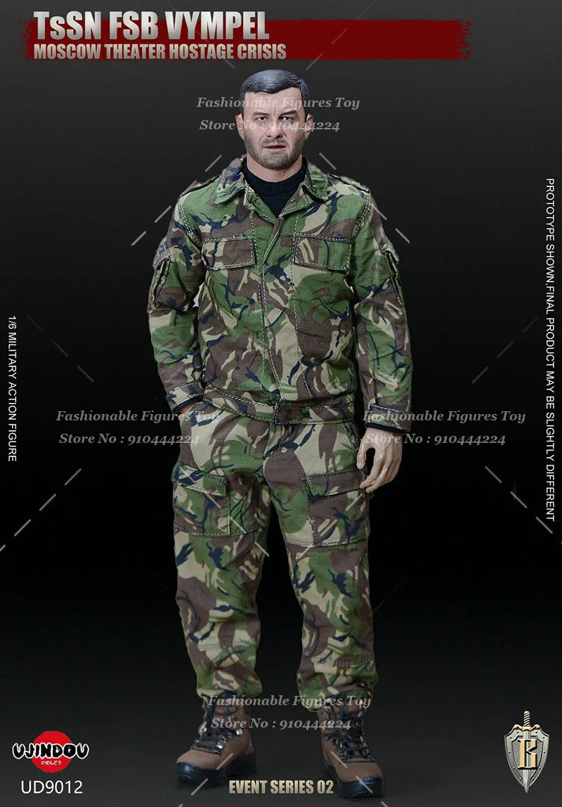 UJINDOU UD9012 1/6 Male Soldier Russian FSB Service Security Agency Alpha Full Set 12-inch Action Figure Toys Gifts Collection