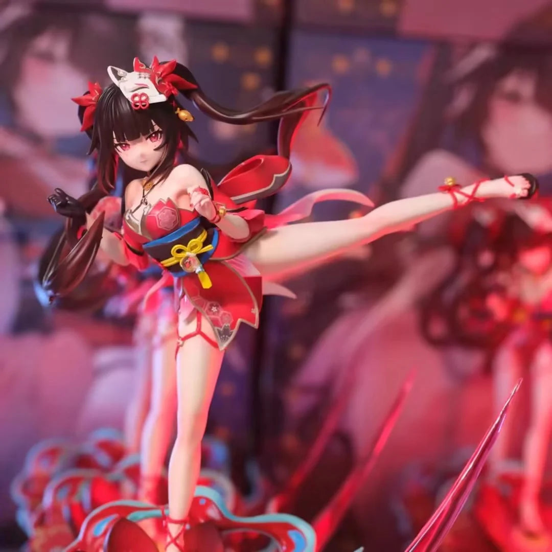 33CM Anime Honkai Star Rai Sparkle Figure Izayoiye PalaceStanding Anime Model Toy Gift Collection Decorative Ornament PVC