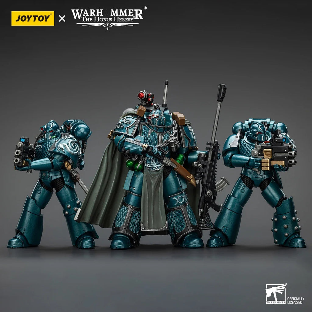 JOYTOY Warhammer 30K Alpha Legion Action Figure 1/18 Alpha Legion Alpharius Anime Figure Articulated Joints Collection Model Toy