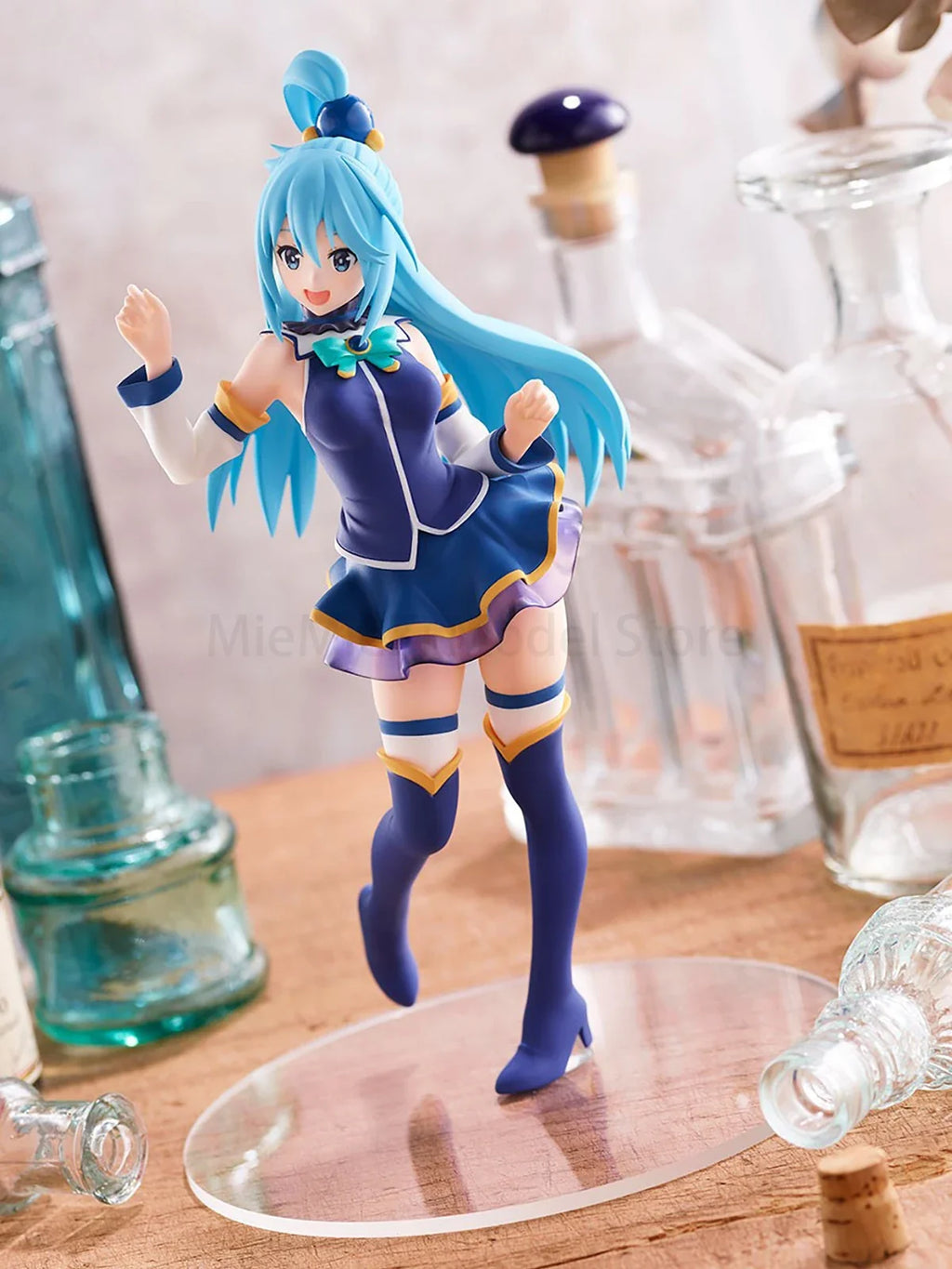 In Stock Genuine Max Factory Prepainted Pop Up Parade Eiga Kono Subarashii Sekai Ni Shukufuku O! Kurenai Densetsu Aqua Original