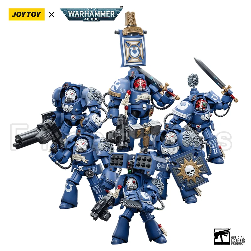 1/18 JOYTOY Action Figure (6PCS/SET) 40K Ultra Terminators Anime Model Toy