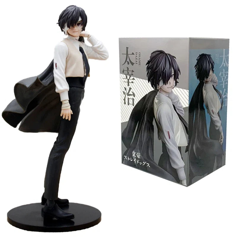 NEW megahouse look up bungou dogs vadios dazai osamu nakajima atsushi action figure toys pvc model kawaii q doll collection