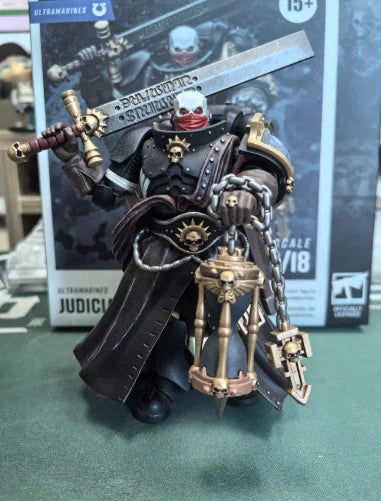 【SF】JOYTOY 1/18 Action Figure Ultramarines Judiciar Model Toys Gifts Collection Ornaments