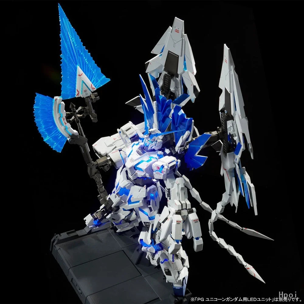 100% Authentic In Stock BANDAI GENUINE GUNDAM PB PG 1/60 Perfect Unicorn Gundam Full Armor Assembly Model Kit