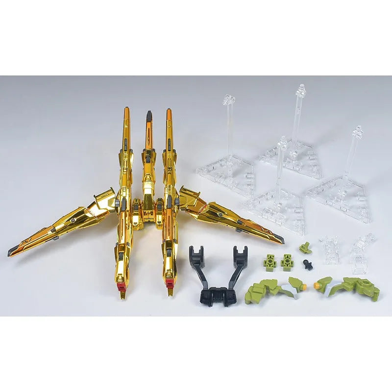 Bandai Genuine RG SHIRANUI Unit for AKATSUKI GUNDAM & CONNECTING PARTS for HG ZEUS SILHOUETTE Anime Figure Assembly Model Toys