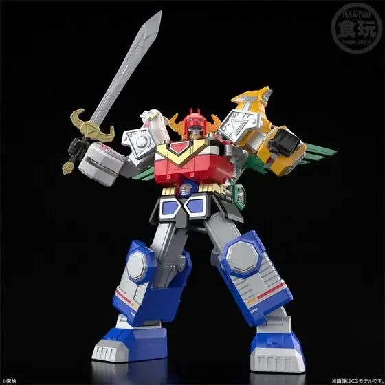 Bandai SMP [Shokugan Modeling Project] Seijuu Gattai Gingaioh (W/O Ramune) Model Kit Action Figures TOYS