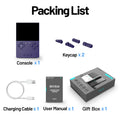 Trimui BRICK AMPOWN Handheld Game Console 3.2''IPS Screen Linux System Joystick RGB Lighting Retro Video Game Player UI Metal
