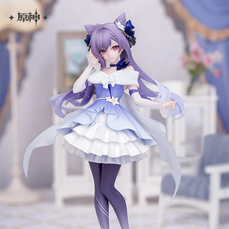 Genuine Shinshin Impact Keqing · Cuiye Huayan Ver.1/8 Figure Model Collection Ornament Girl Toy Gift
