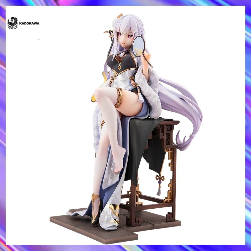 Original in Stock KADOKAWA KDcolle Re: ZERO - Starting Life in Another World Emilia 1/7 Figures Model Toys Gifts Collection