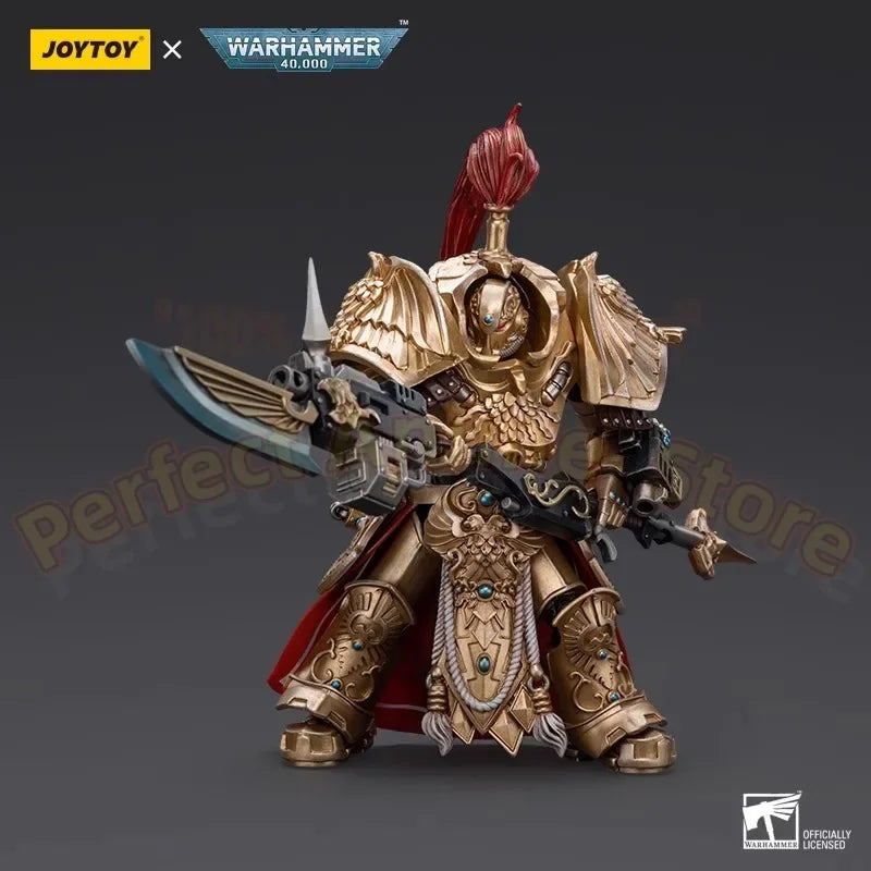 JOYTOY Warhammer 40K Emperor Imperial Guard Armor Shield Company Commander Hayden Sanonnis Action Doll Gift Collection