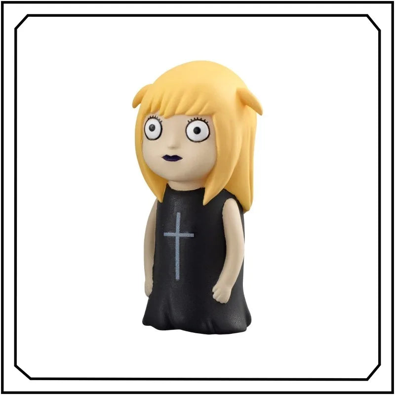MisaMisa Mello Role Finger Doll Modeling Cute Q-version Anime Figures Gashapon Desktop Ornament Action Figure Model Toys