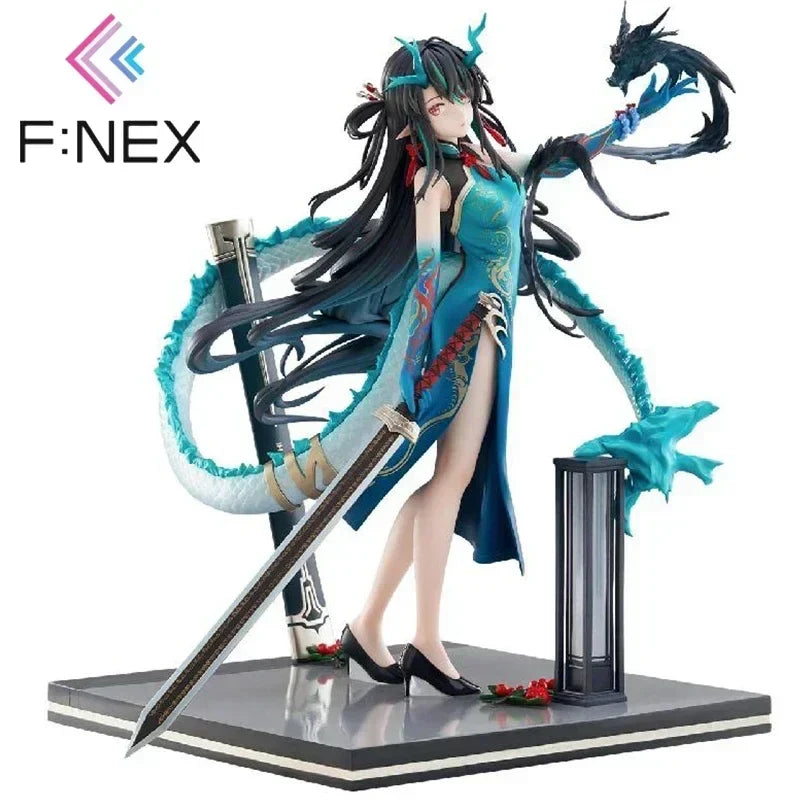 Collectible Anime Action Figure F:NEX Arknights Dusk Lit Figurine Ornament Toy Dirty Dust Anime Series Anime Figure Model Toy
