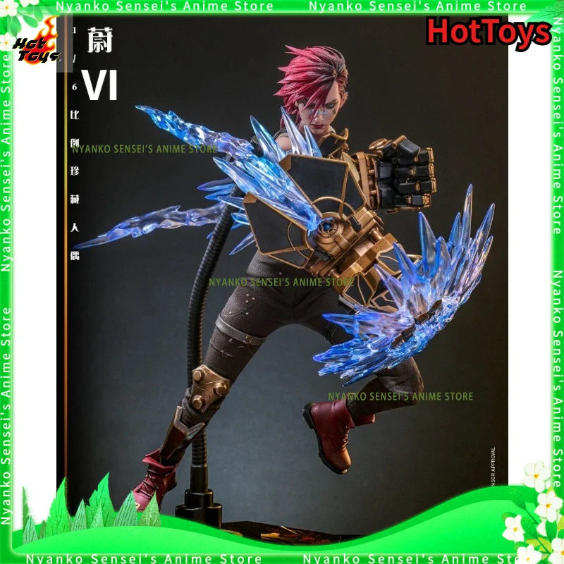 Auf Lager Hot Toys League of Legends Arcane Staffel 2 Vi TMS138 1/6 Scale Actionfigur Anime Modell Trendige Spielzeuge Sammlerstücke