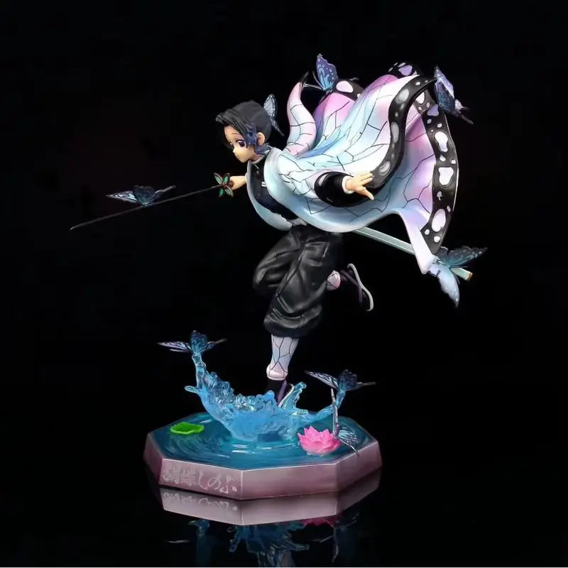 Hot Demon Slayer Anime Figure Kochou Shinobu Perimeter Pvc Model Statue Desktop Decoration Ornaments Christmas Gifts Toys