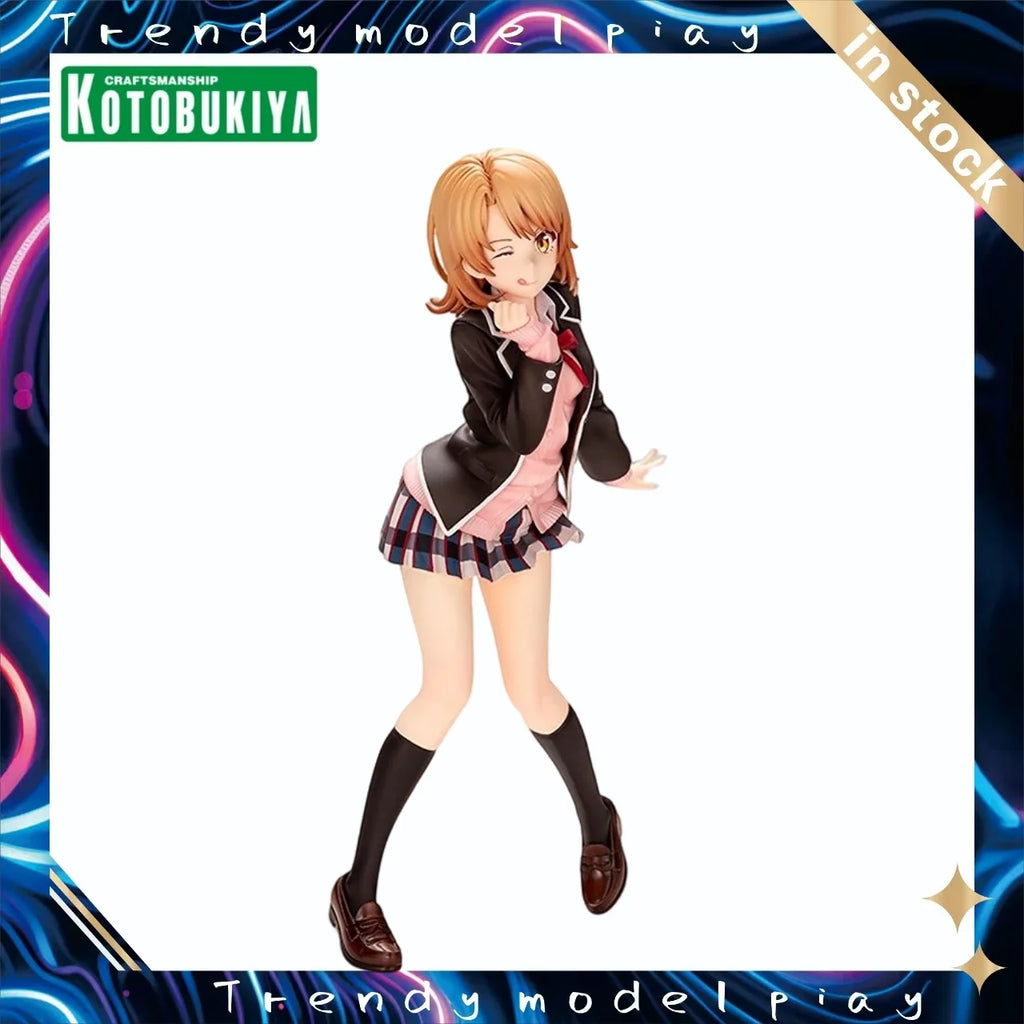 In Stock Original KOTOBUKIYA My Youth Love Story Is Indeed A Problem End Yi Color Feather 1/8 Action Figures Figures Models Toys