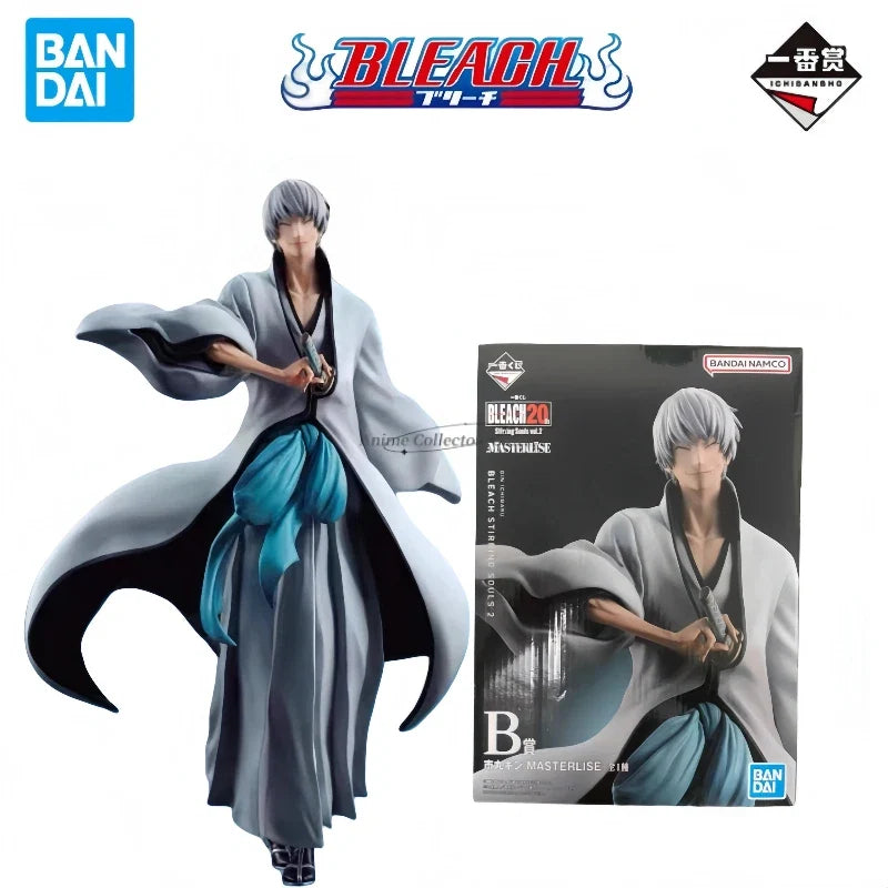 Original Bandai Ichiban BLEACH Stirring Souls Vol.1 Anime Figure Kurosaki Ichigo Action Toys Boys Girls Gift Collectible Model