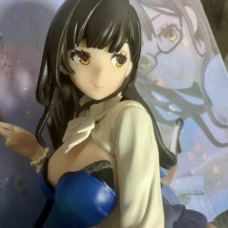 In Stock Native Japanese Anime Sexy Girl Literary Girl 1/7 Action Figure Adult Statue Hentai Collection Model Doll Toys Gift
