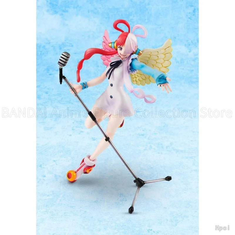 Original MegaHouse Portrait.Of.Pirates ONE PIECE “RED-EDITION” "The Diva of the World" UTA Anime Characters Model Decoration