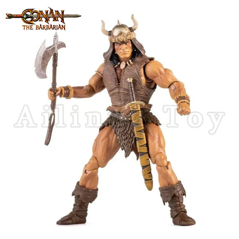 [Vorbestellung] HC Studio 7 Zoll 1/12 Actionfigur Conan der Barbar Schlacht der schwarzen Steine Anime-Sammlung Filmmodell Geschenk