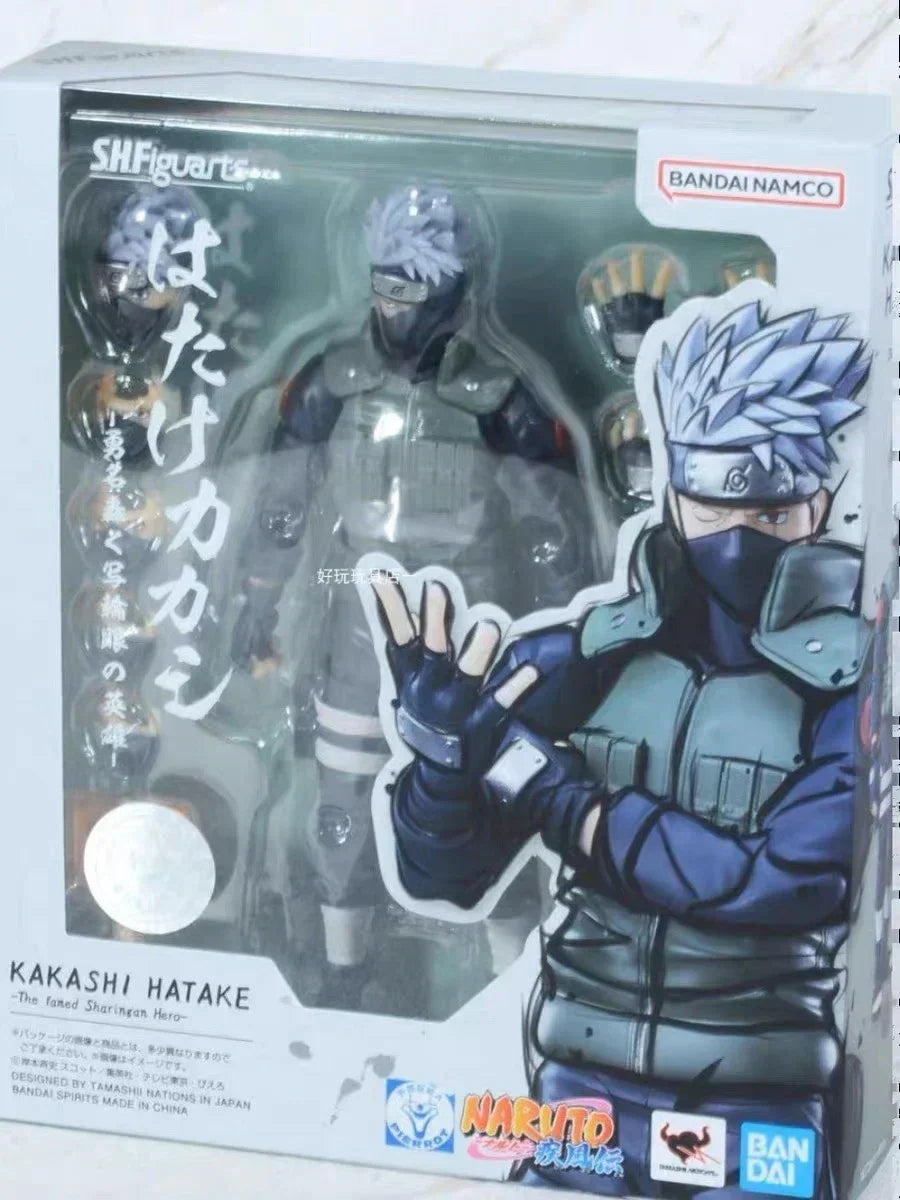 Bandai Spirits Shf S.h.figuarts Uchiha Obito Naruto Shippuden Action Figure Collection Model Toy Gift