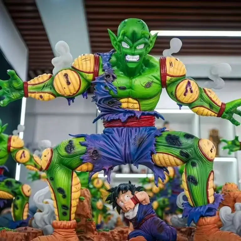 Anime Dragon Ball Z Piccolo Protect Gohan Figure Super Piccolo Figurine Action Figures Gk Statue Collection Model Toy Gifts