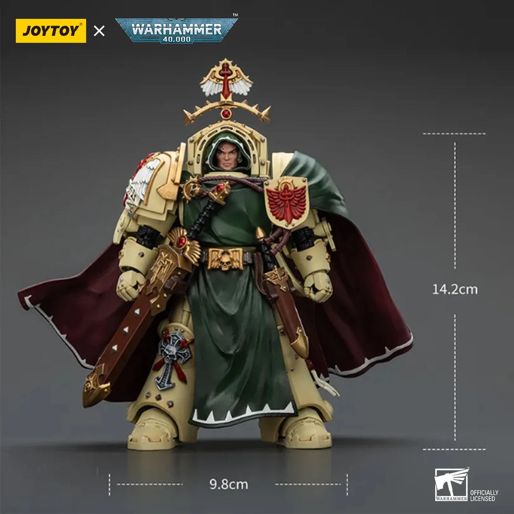 JOYTOY Warhammer 40K Action Figure 1/18 Dark Angels Belial Grand Master of The Deathwing Anime Figurine Collection Model Toys