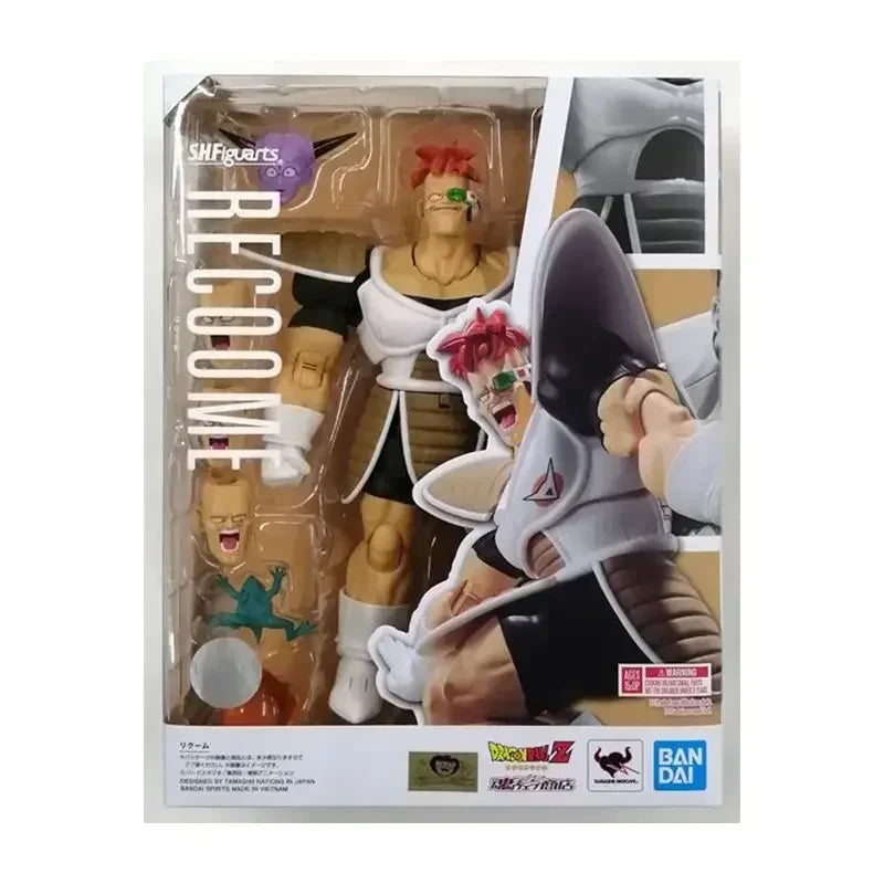 In Stock Genuine BANDAI S.H.Figuarts SHF Dragon Ball Z Recoome PVC Anime Action Figures Model Toy Collection Hoilday Doll Gifts