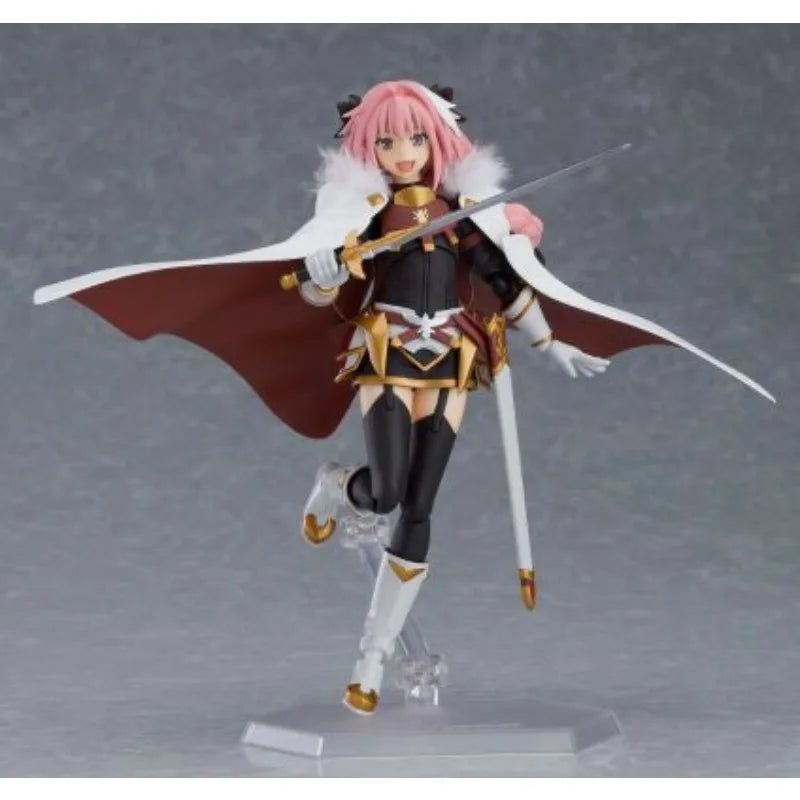 Max Factory Original Figma Astolfo  Fate/Apocrypha Anime Action Figures Toys for Boys Christmas Gift Collectible Model Ornaments