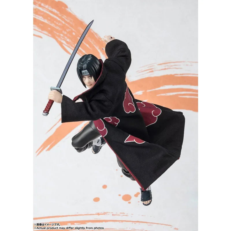 Original Bandai S.H.Figuarts SHF Uchiha Itachi P99 Edition In Stock Anime Action Collection Figures Model Toys