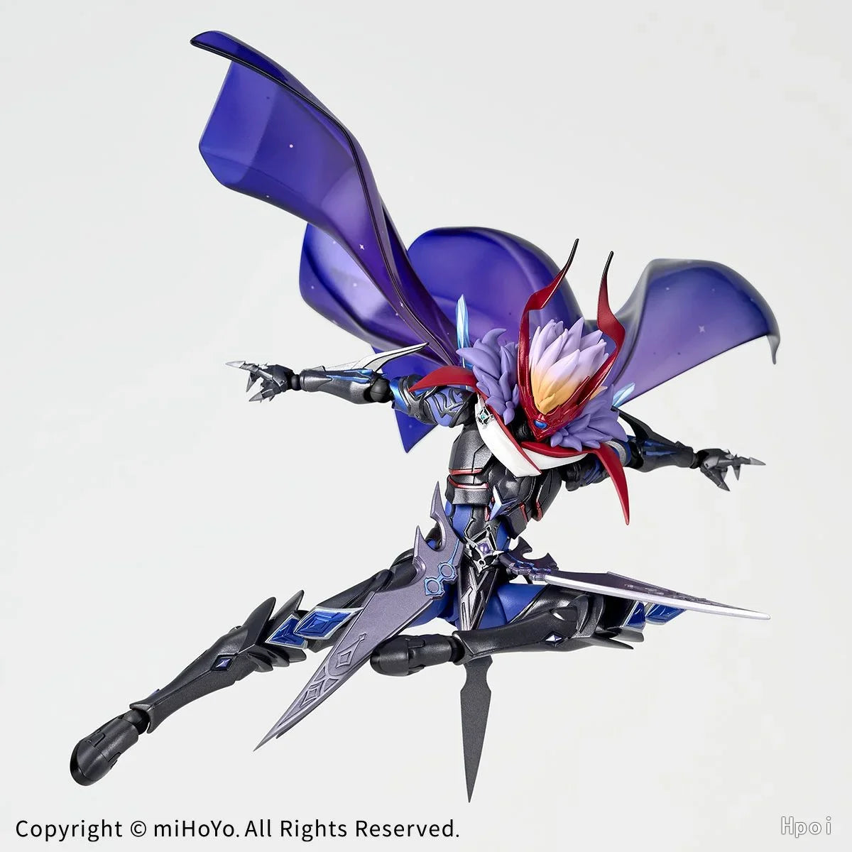 Original Genuine Kaiyodo Action/Dolls Amazing Yamaguchi Revoltech Genshin Impact Tartaglia Foul Legacy Ver H=180mm Action Figure