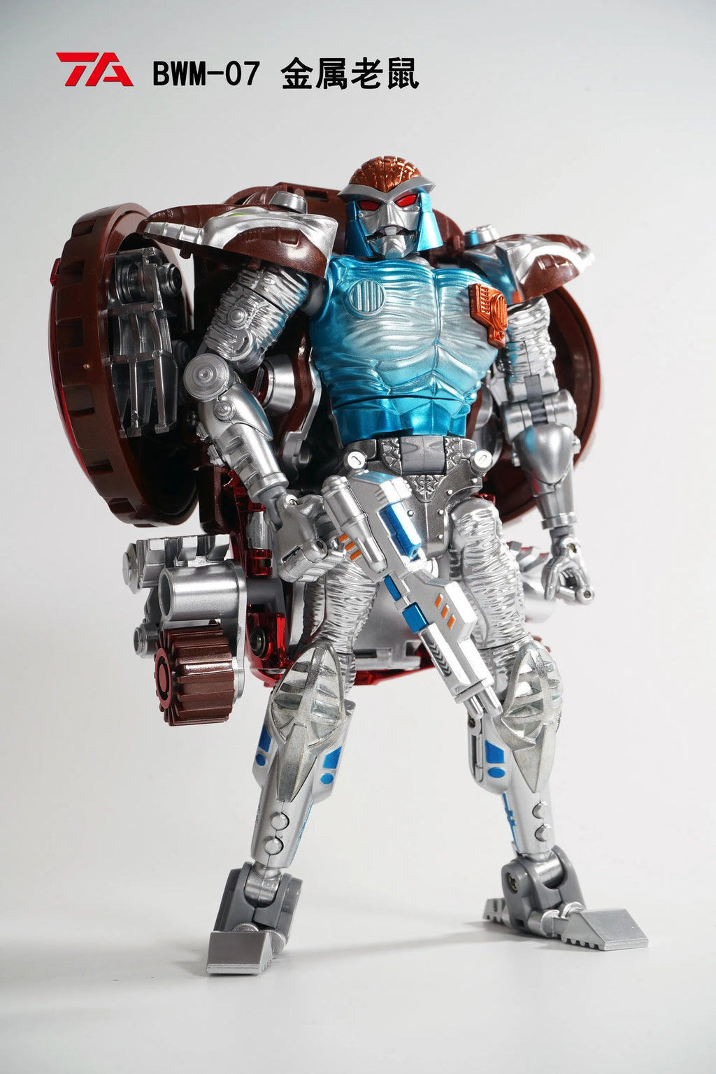 TransArt Toys TA BWM-07  TA METAL Rattrap Beast Wars BW Transformation Action Figure