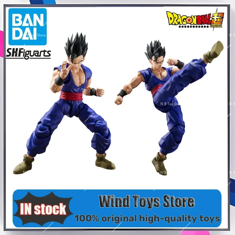 In Stock Bandai S.H.Figuarts SHF Dragon Ball Super Ultimate Supre Hero Son Gohan Superhero Toy Model Collect Gifts