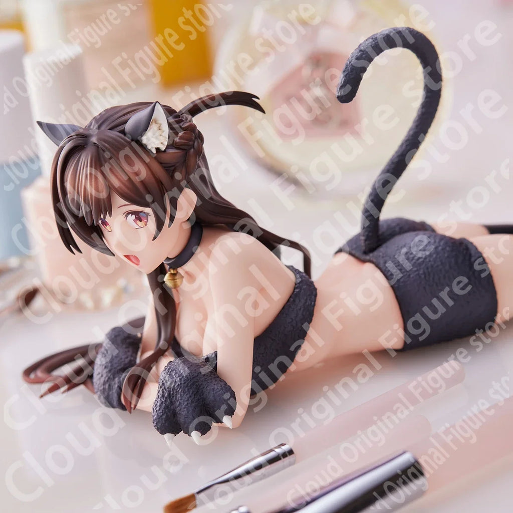 In Stock 100% UC Original Chizuru Mizuhara Cat Costume Ver Figure Anime Genuine Adult Model Collection Doll Toy Gift Hobby