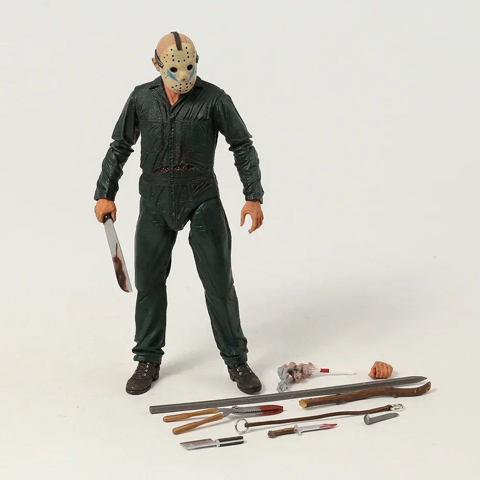 NECA Horror Movie Character Jason Action Figure Collectible Model Toy Gift Doll Figurine