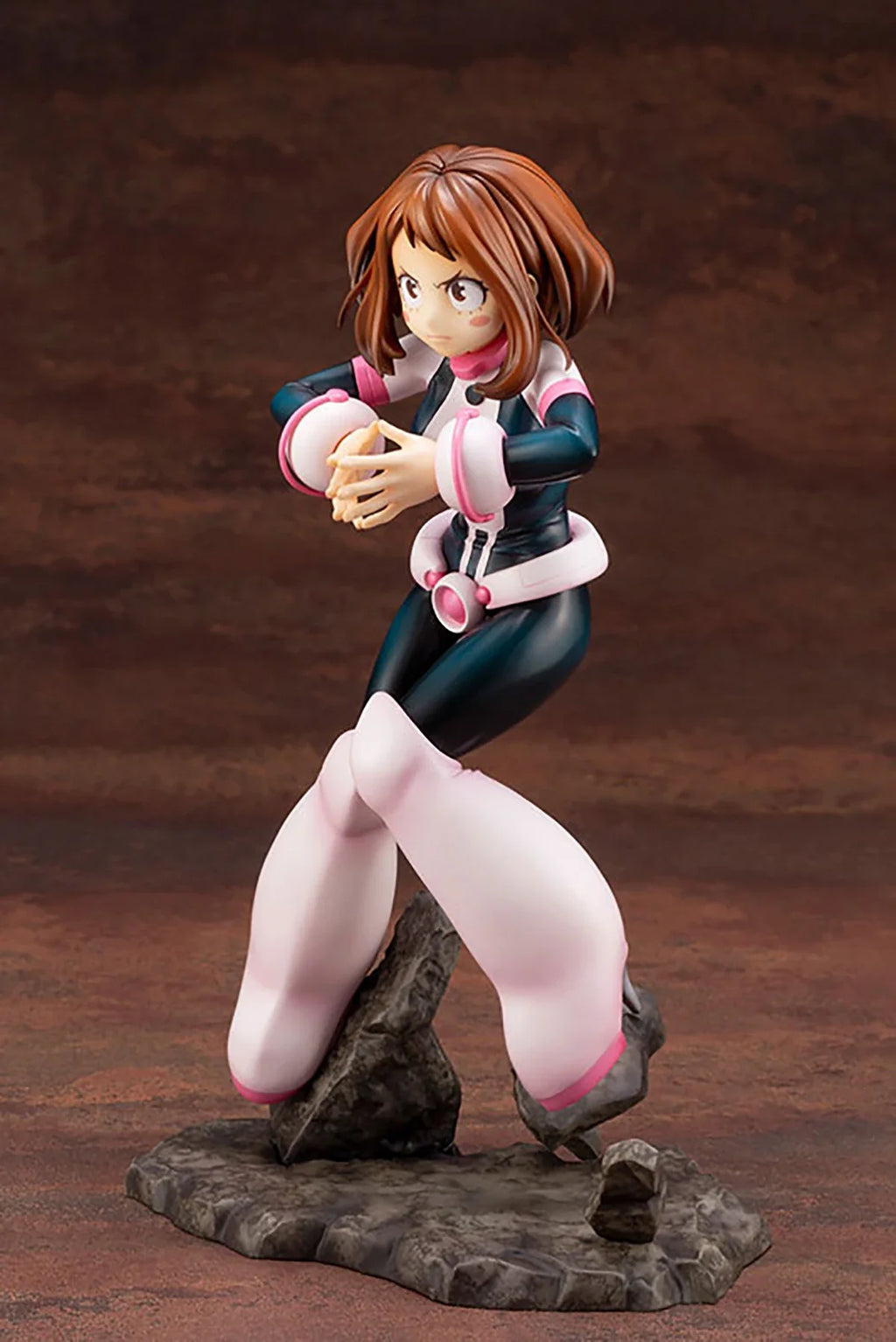 Original Genuine Kotobukiya Prepainted ARTFX J Boku No Hero Academia Uraraka Ochaco 1/8 H=21cm Anime Character Figure Decoration