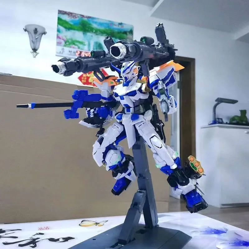 【IN STOCK】DABAN 1/60 Blue Heretic Dual Rocket Launcher Four Knives Jetpack Action Figures Large-scale toy model assembly kit