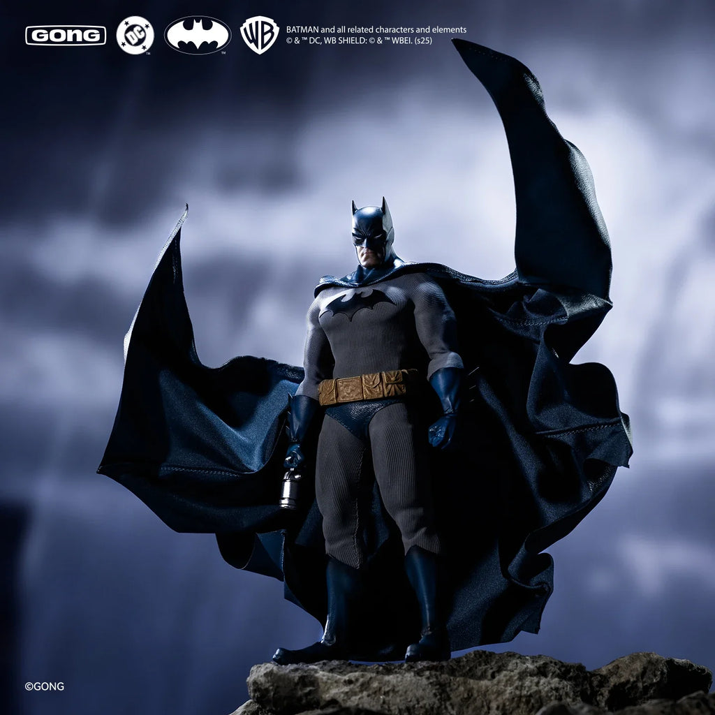Original Gong Hush Batman Action Figure Batman Cloth Made Anime Figures Tailored Fabric Suit 1/12 Collectible Movable Toy Gift